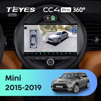 Штатная магнитола Teyes CC4 Pro 360 8/128 Mini Clubman (F54) (2015-2019)