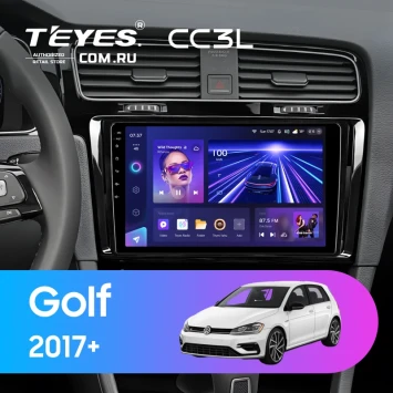 Штатная магнитола Teyes CC3L 4/32 Volkswagen Golf 2017+