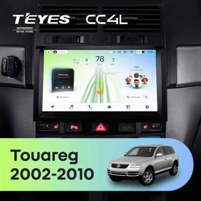 Штатная магнитола Teyes CC4L 6/64 Volkswagen Touareg GP (2002-2010) F2