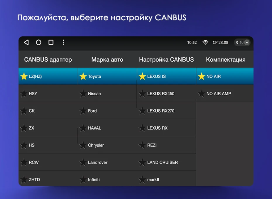 Штатная магнитола Tesla style Teyes TPRO 2 4/32 Lexus GX470 (2002-2009) Тип-B