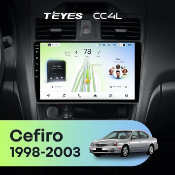 Штатная магнитола Teyes CC4L 4/64 Nissan Cefiro 3 A33 (1998-2003) F2