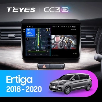 Штатная магнитола Teyes CC3 2K 4/64 Suzuki Ertiga (2018-2020)