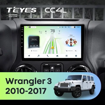 Штатная магнитола Teyes CC4L 6/64 с DTS Jeep Wrangler 3 JK (2010-2017) L15