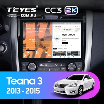 Штатная магнитола Teyes CC3 2K 4/32 Nissan Teana J33 (2013-2015) Тип-B (11")
