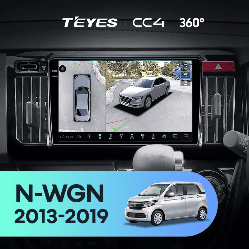 Штатная магнитола Teyes CC4 360 8/128 Honda N-WGN (2013-2019)