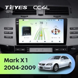 Штатная магнитола Teyes CC4L 6/64 с DTS Toyota Mark X X120 (2004-2009) Правый руль