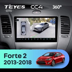 Штатная магнитола Teyes CC4 360 6/64 Kia Forte 2 (2013-2018) F1 Тип-AB