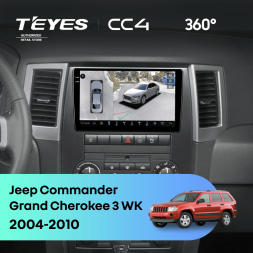Штатная магнитола Teyes CC4 360 6/64 Jeep Commander (2005-2010)