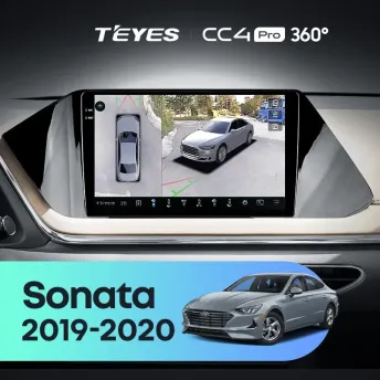 Штатная магнитола Teyes CC4 Pro 360 12/256 Hyundai Sonata DN8 (2019-2020) Тип-B