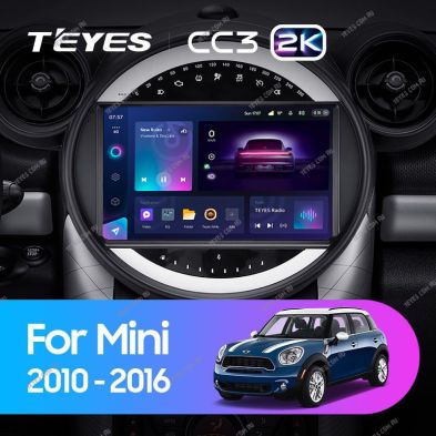 Штатная магнитола Teyes CC3 2K 360 6/128 Mini Cooper (2010-2016) F2