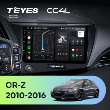 Штатная магнитола Teyes CC4L 6/64 с DTS Honda CR-Z 1 (2010-2016)