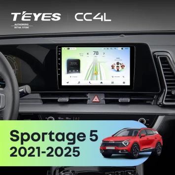 Штатная магнитола Teyes CC4L 4/64 Kia Sportage 5 (2021-2026) F1
