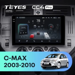 Штатная магнитола Teyes CC4 Pro 8/128 Ford C-MAX (2003-2010) (0din)