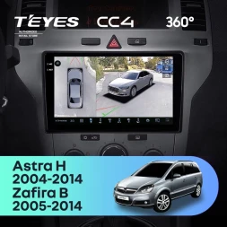 Штатная магнитола Teyes CC4 360 8/128 Opel Astra H (2004-2014) F2