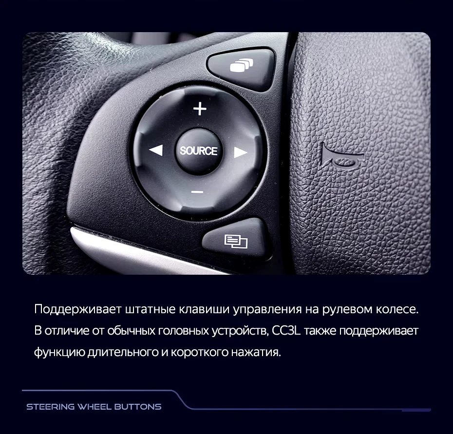 Штатная магнитола Teyes CC3L 4/32 Honda Fit 3 GP GK (2013-2020) Тип-A Правый руль