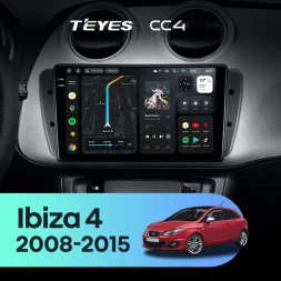 Штатная магнитола Teyes CC4 8/128 Seat Ibiza 6J (2008-2015)