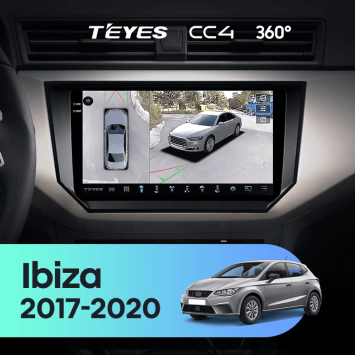 Штатная магнитола Teyes CC4 360 8/128 Seat Ibiza (2017-2020)