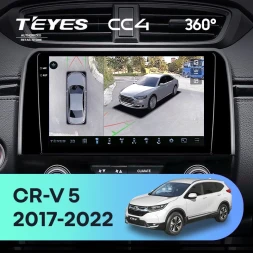 Штатная магнитола Teyes CC4 360 8/128 Honda CR-V 5 RT RW (2017-2022)