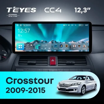 Штатная магнитола Teyes CC4 12.3" 6/64 Honda Crosstour 1 TF (2009-2015)