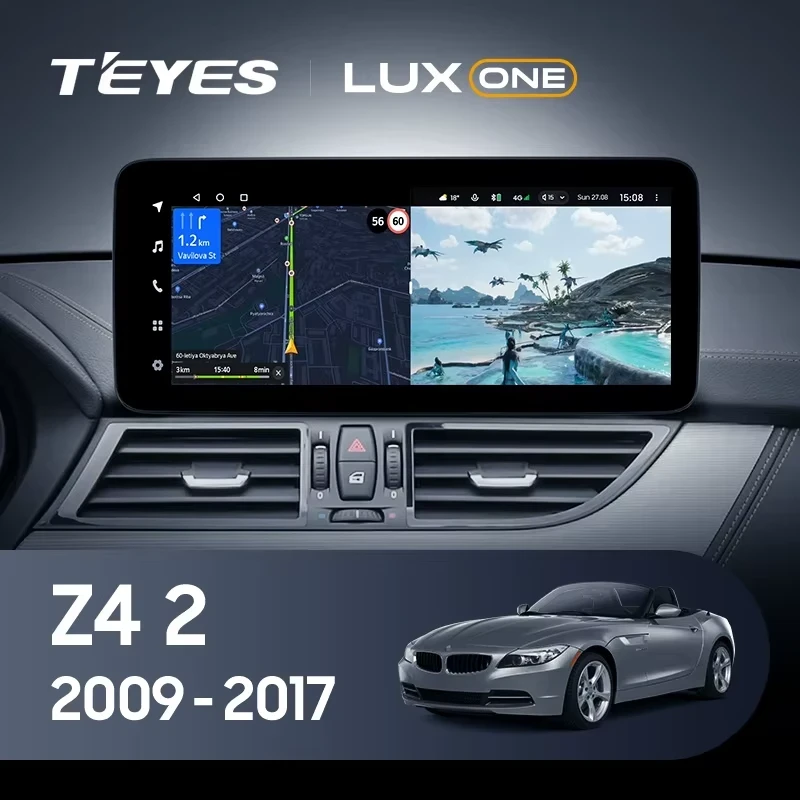 Штатная магнитола Teyes LUX ONE 4/64 BMW Z4 2 E89 (CIC) (2009-2017)