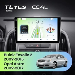Штатная магнитола Teyes CC4L 4/64 Opel Astra J (2009-2017)