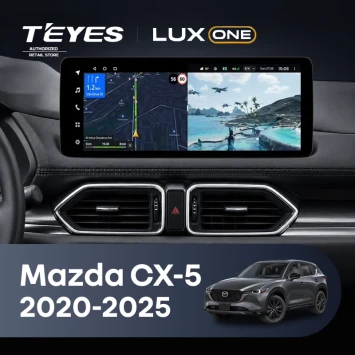 Штатная магнитола Teyes LUX ONE 360 6/128 Mazda CX-5 (2020-2025) (рынок США/Китай)