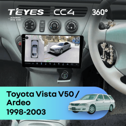 Штатная магнитола Teyes CC4 360 6/64 Toyota Vista V50 (1998-2003)