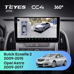 Штатная магнитола Teyes CC4 360 8/128 Opel Astra J (2009-2017)