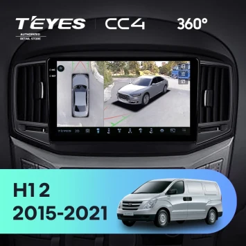 Штатная магнитола Teyes CC4 360 8/128 Hyundai H1 2 (2015-2021) F2
