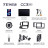 Штатная магнитола Teyes CC3 2K 4/64 Kia Rio 3 (2011-2017) (13")