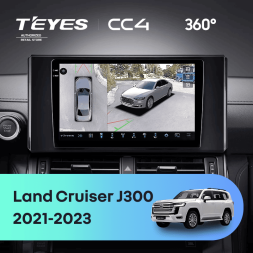 Штатная магнитола Teyes CC4 360 6/64 Toyota Land Cruiser 300 (2021-2023)