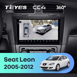 Штатная магнитола Teyes CC4 360 8/128 Seat Leon (2005-2012)