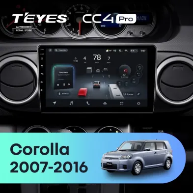 Штатная магнитола Teyes CC4 Pro 8/128 Toyota Corolla Rumion E150 (2007-2016)