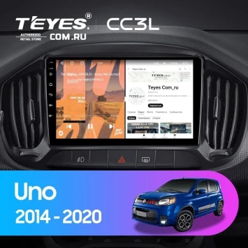 Штатная магнитола Teyes CC3L 4/32 Fiat Uno (2014-2020)