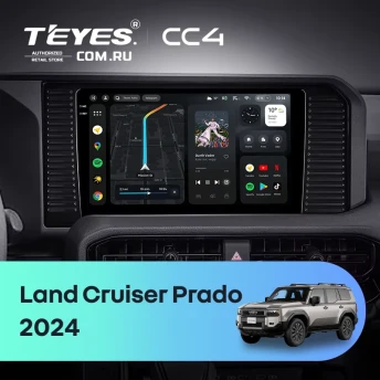 Штатная магнитола Teyes CC4 6/64 Toyota Land Cruiser Prado 250 (2024-2026)