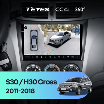 Штатная магнитола Teyes CC4 360 6/64 Dongfeng S30 H30 Cross (2011-2018)