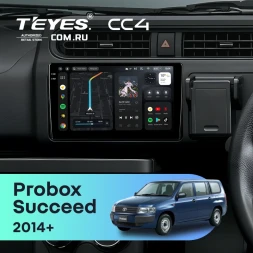 Штатная магнитола Teyes CC4 8/128 Toyota Probox (2014-2026)