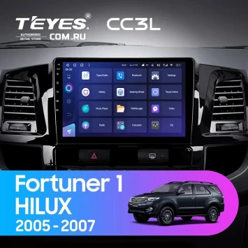 Штатная магнитола Teyes CC3L 4/64 Toyota Hilux (2005-2007) F2
