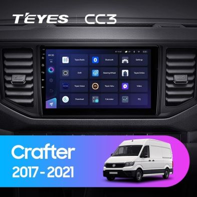 Штатная магнитола Teyes CC3 4/32 Volkswagen Crafter (2017-2021)