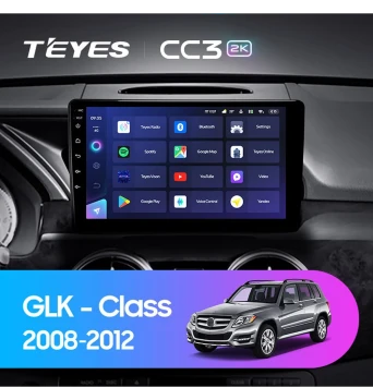 Штатная магнитола Teyes CC3 2K 6/128 Mercedes-Benz GLK-Class X204 (NTG 4.0) (2008-2012)
