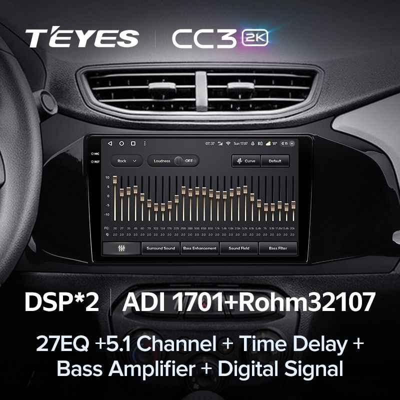 Штатная магнитола Teyes CC3 2K 4/32 Chevrolet Onix (2012-2019)