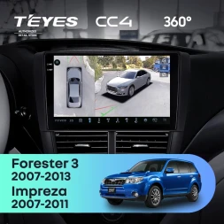Штатная магнитола Teyes CC4 360 8/128 Subaru Impreza GH GE (2007-2011)
