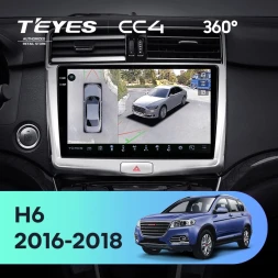Штатная магнитола Teyes CC4 360 8/128 Haval H6 (2016-2018)