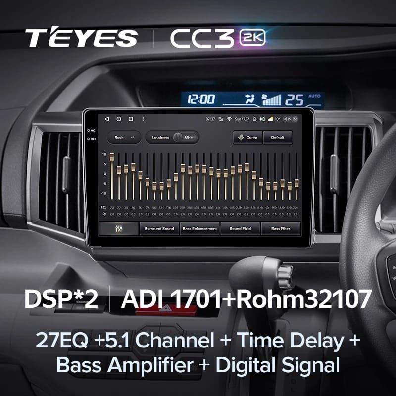 Штатная магнитола Teyes CC3 2K 360 6/128 Honda Stepwgn 4 (2009-2015) Правый руль