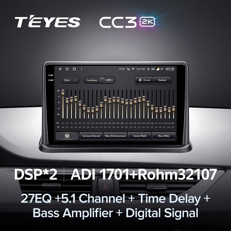 Штатная магнитола Teyes CC3 2K 6/128 Changan Alsvin V7 (2014-2018)