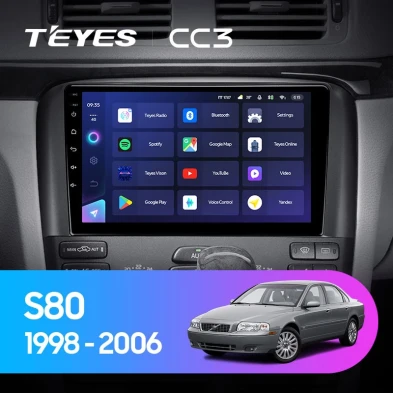 Штатная магнитола Teyes CC3 4/32 Volvo S80 1 (1998-2006)