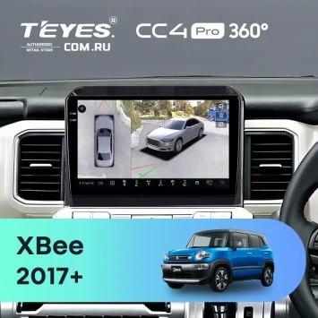 Штатная магнитола Teyes CC4 Pro 360 8/128 Suzuki XBee (2017-2025) Тип-A