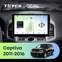 Штатная магнитола Teyes CC4L 4/64 Chevrolet Captiva 1 (2011-2016) F2