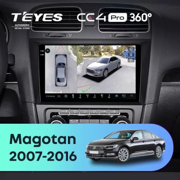 Штатная магнитола Teyes CC4 Pro 360 8/128 Volkswagen Magotan (2007-2016)