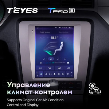 Штатная магнитола Tesla style Teyes TPRO 2 4/64 Ford Mustang 5 S-197 (2009-2014)